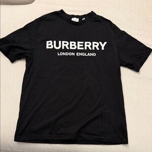 Burberry Black Short Sleeve Tee